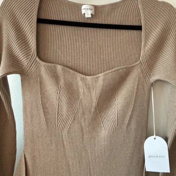 NWT Song of Style Knit Midi Dress - Picture 7 of 10